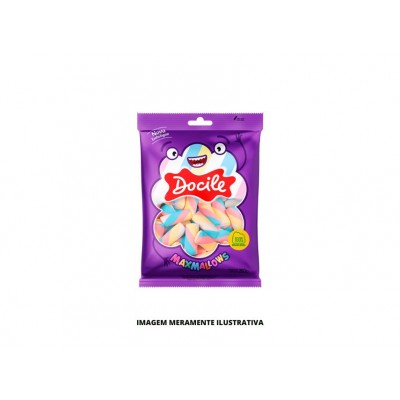 MARSHMALLOWS TUBO COLOR BAUNILHA DOCILE 250G